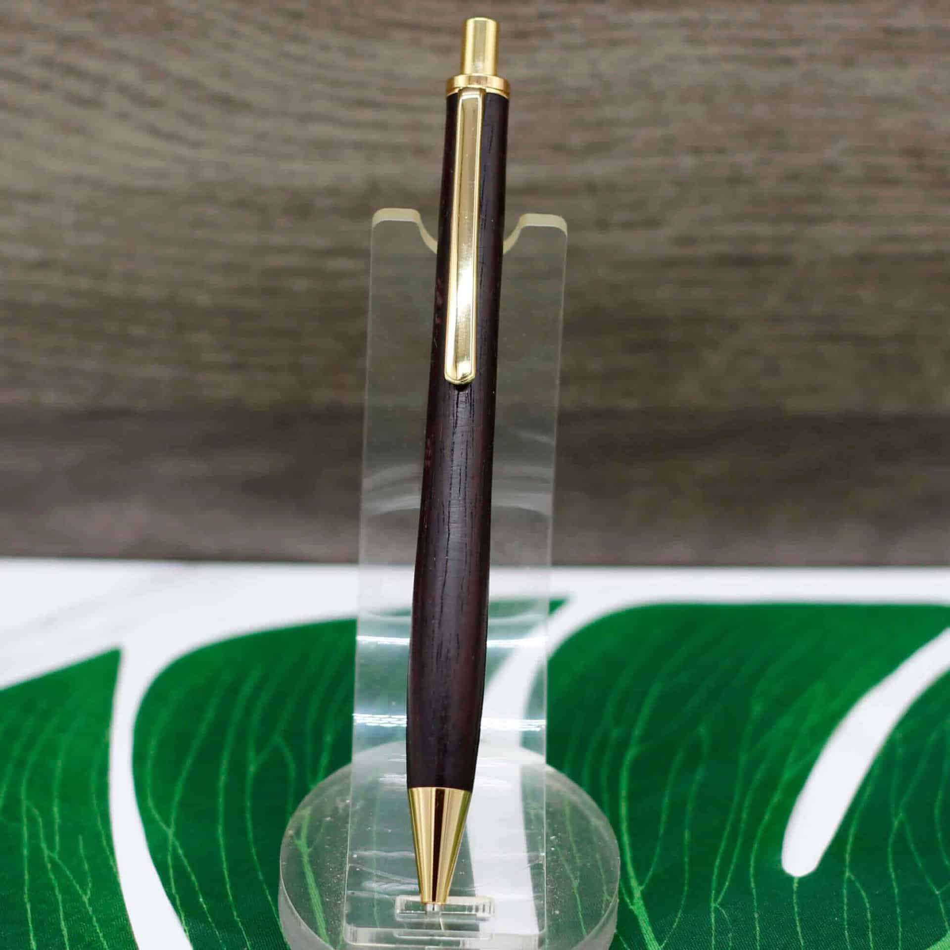 ボナンペン 本紫檀バーズアイ シャープペンシル 色っぽく 