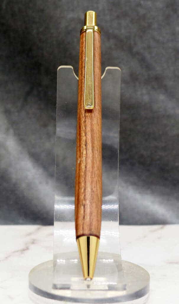 木軸シャープペン・くまねこシャープの正面写真